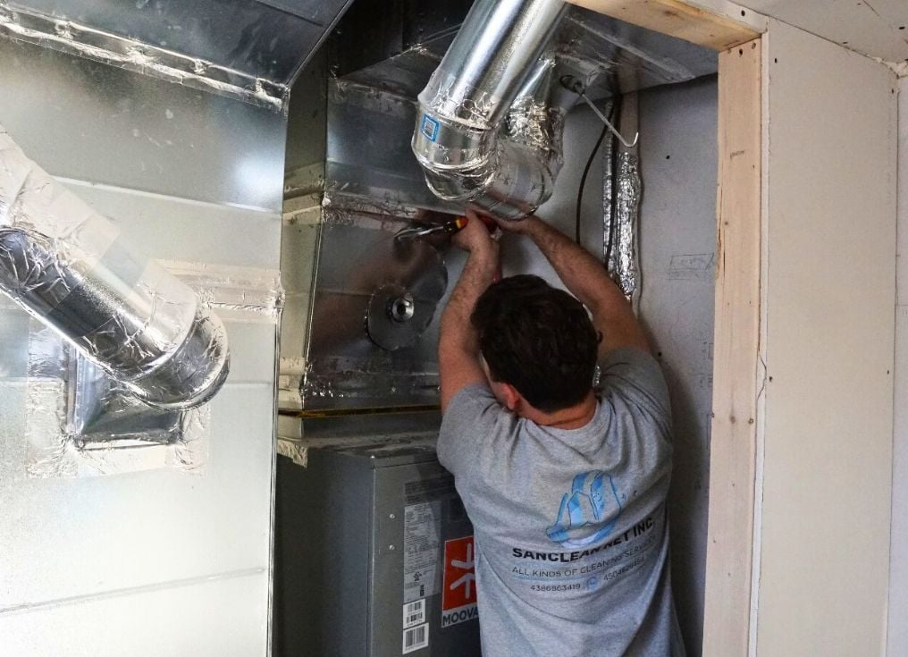 residnetial duct cleaning in montreal and brossard